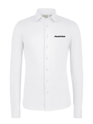 Cotton-Tec Hemd Weiss